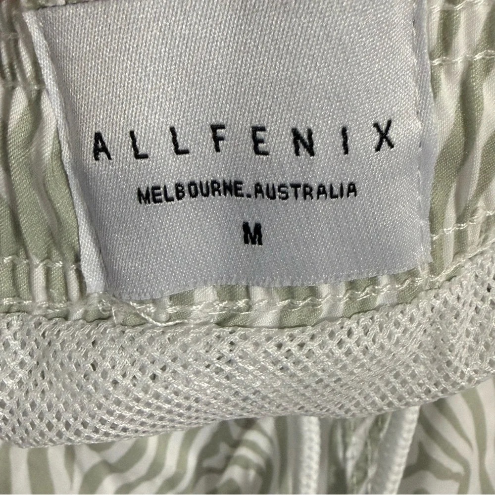 Stylish‎ Gray Zebra Print Swim Trunks